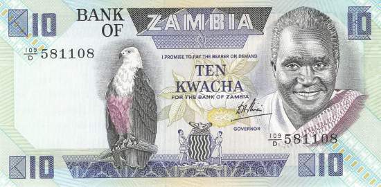 10 Kwacha 1980 p.26d
